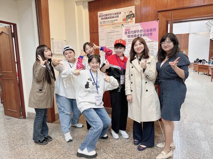 【恭賀】本校幼教系同學參加「2023幼老代間學習教案競賽」榮獲第一名！圖片